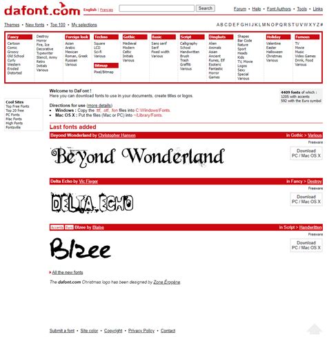 dafont6|dafont website.